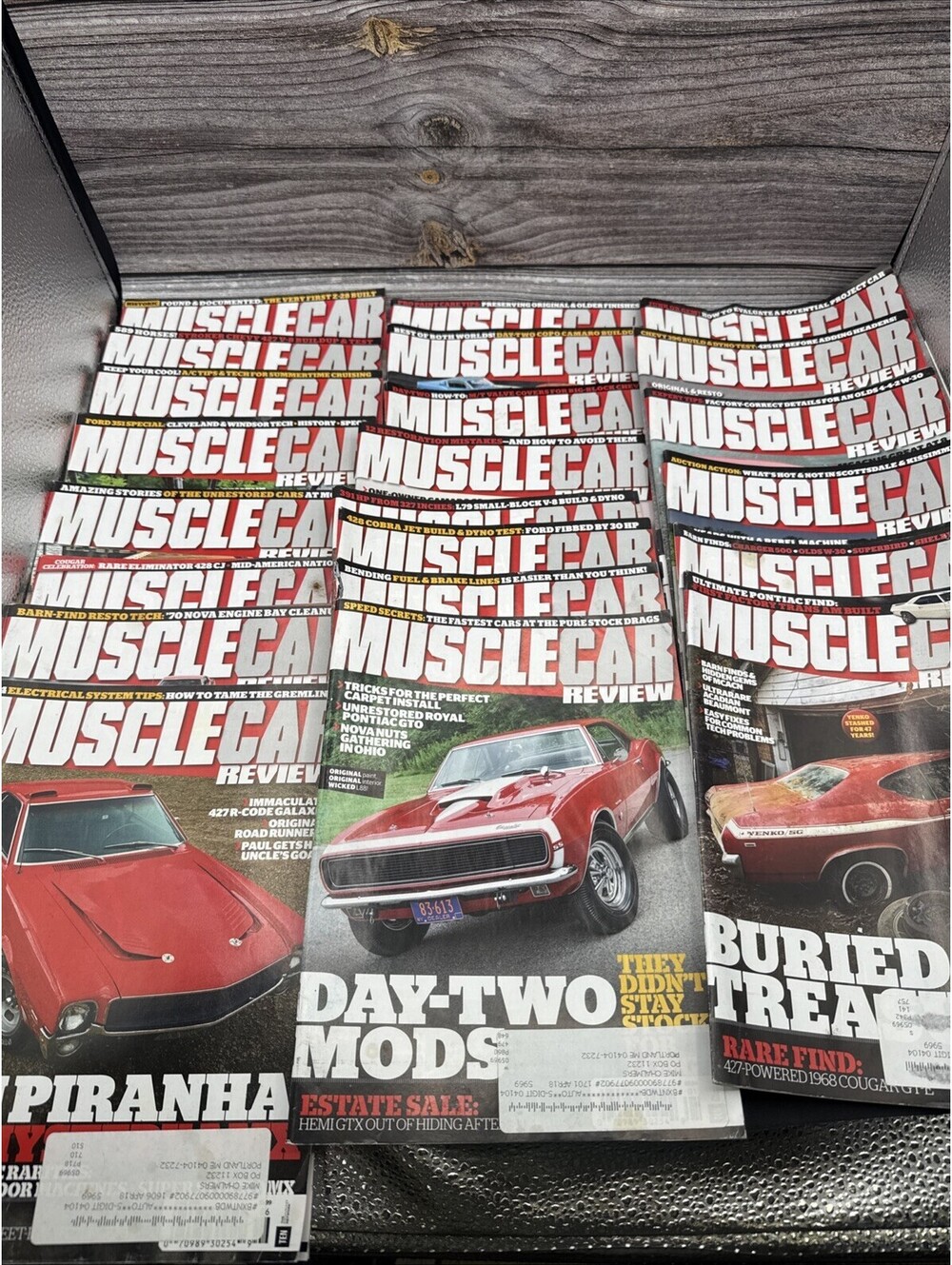 Muscle Car Review Lot of 22 Magazines from Collector 2016-2018
